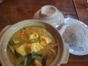 Coconut curry at Casa Bonita in Cat Ba