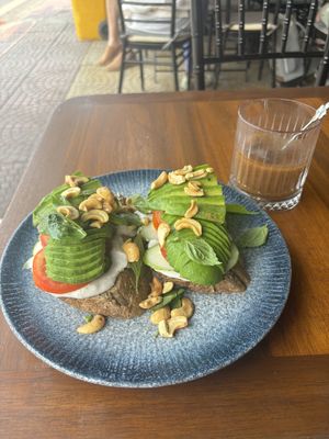 Full vegan toast 👍🏻  at Casa Bonita in Cat Ba