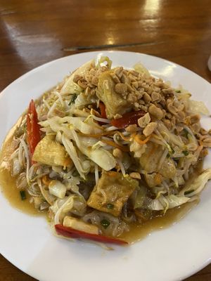 Pad Thai no egg  at Casa Bonita in Cat Ba