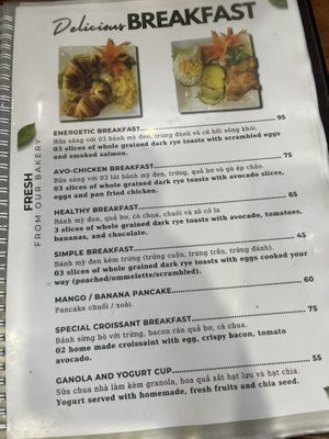 No more full vegan toast on the menu ☹️ came here for that, what a disappointment.  at Casa Bonita in Cat Ba