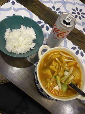 Mushroom tofu  at Casa Bonita in Cat Ba