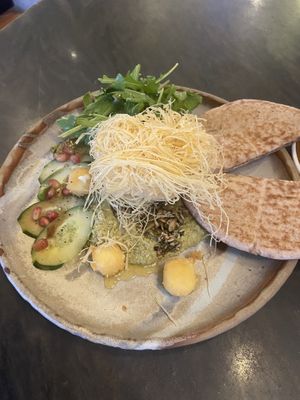 Turkish breakfastt  at Common Man Coffee Roasters in Central Singapore