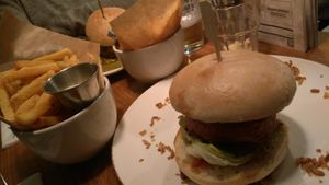 Beyond burger at Ellis Gourmet Burger in Aalst