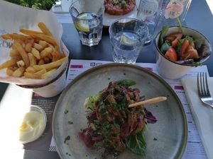 Vegan bun free holy shiitake at Ellis Gourmet Burger in Ghent