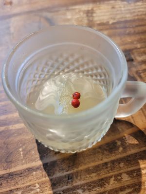 Herbal vegan jelly at Volver in Kochi