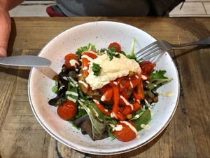 One of the two lunch options at Kia Ora in Annecy