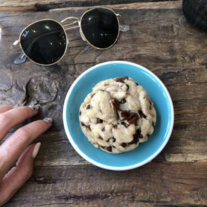 Pecan & choc chip cookie of dreams  at Kia Ora in Annecy