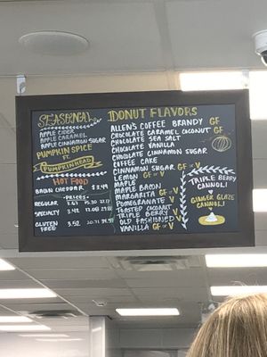V = vegan  at The Holy Donut - Commercial St in Portland