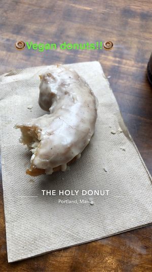 Chai - my fav! at The Holy Donut - Commercial St in Portland