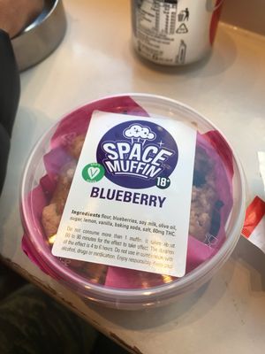 Space muffin  at Popeye Coffeeshop in Amsterdam