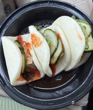 Korean Grilled Tofu Steamed Buns 😋  at Twisted Soul in Poughkeepsie