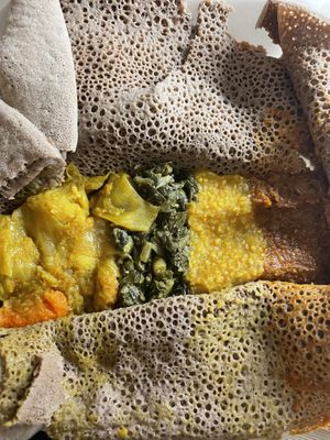 Veggie platter  at Selam in Orlando