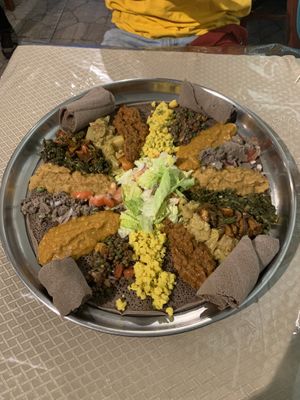 Beautiful plate. at Selam in Orlando