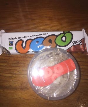 vego choc bar & chai brekky at Taste Organic in Enmore