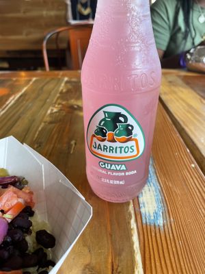 Guava drink  at Oahu Mexican Grill in Honolulu