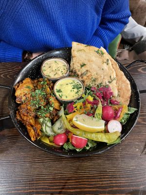 Vegan Shawarma   at Bill's in Tunbridge Wells