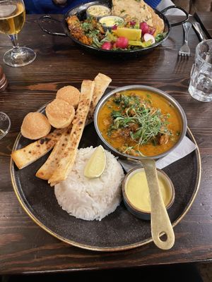 Vegan Curryy  at Bill's in Tunbridge Wells