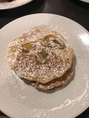 Banana pancakes  at The Diner - Camden in North London