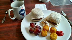 Vegan Benedict at The Diner - Spitalfields in London