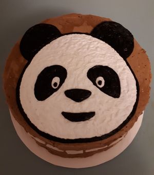 Vegan birthday cake from 2018 at Cookie Mama in Calgary