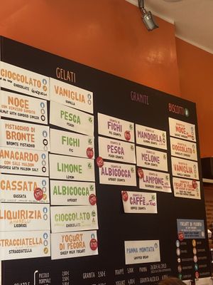   at Gelateria De Coltelli in Pisa