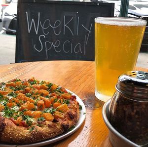 Weekly special at Zachary's Chicago Pizza in San Ramon