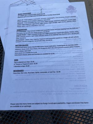 Other food at The Mitten Brewing Company in Saugatuck