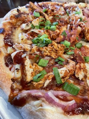 Hawaiian bbq  at The Mitten Brewing Company in Saugatuck