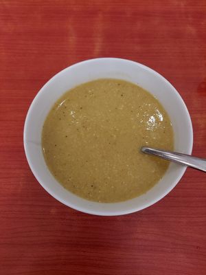 Nice soup at Confusion Plant Based Kitchen in Hong Kong Island