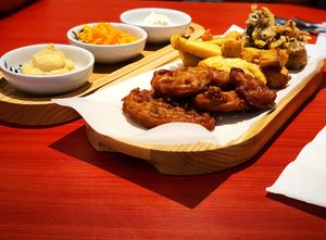 The Confusion platter at Confusion Plant Based Kitchen in Hong Kong Island