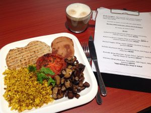 All-day breakfast at Confusion Plant Based Kitchen in Hong Kong Island