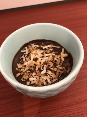 Dark chocolate ganache  at Confusion Plant Based Kitchen in Hong Kong Island