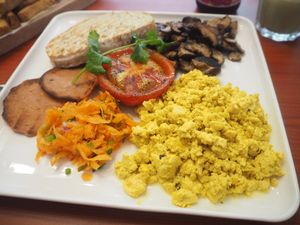 Breakfast set  at Confusion Plant Based Kitchen in Hong Kong Island