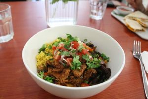 Mexican poke bowl  at Confusion Plant Based Kitchen in Hong Kong Island