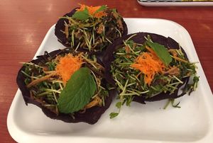 Vietnamese Tacos at Confusion Plant Based Kitchen in Hong Kong Island