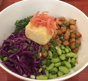 Japanese Poke at Confusion Plant Based Kitchen in Hong Kong Island