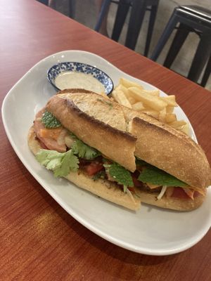 Vietnamese Banh Mi at Confusion Plant Based Kitchen in Hong Kong Island