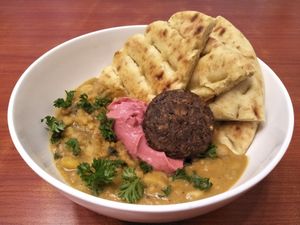 Egyptian bowl at Confusion Plant Based Kitchen in Hong Kong Island