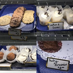 Just a few of the treats! at 96 Lives Vegan Bakery and Cafe in Lancaster