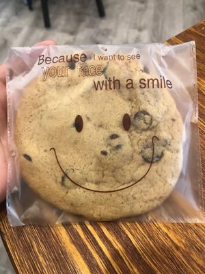 Bᴇᴄᴀᴜsᴇ ɪ ᴡᴀɴᴛ ᴛᴏ sᴇᴇ ʏᴏᴜʀ ғᴀᴄᴇ ᴡɪᴛʜ ᴀ sᴍɪʟᴇ :) at 96 Lives Vegan Bakery and Cafe in Lancaster