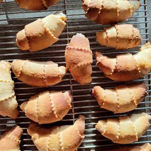 Sourdough croissant. at Casa Payer in Luserna San Giovanni