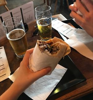 Vegan burrito  at Machete - Burrito Kartell in Innsbruck