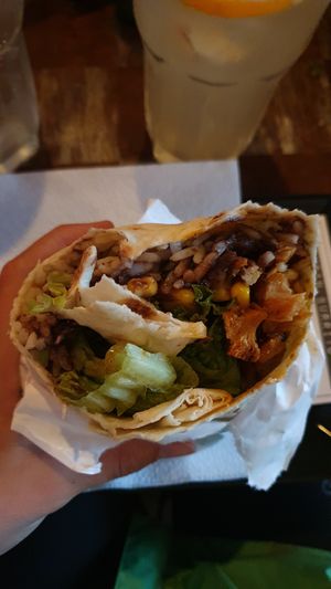 planted burrito at Machete - Burrito Kartell in Innsbruck