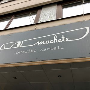 Entrance at Machete - Burrito Kartell in Innsbruck