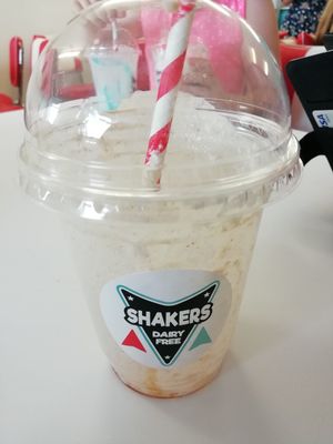 The very Snickers shake is amazing! at Shakers Vegan - Pop-Up in Colchester