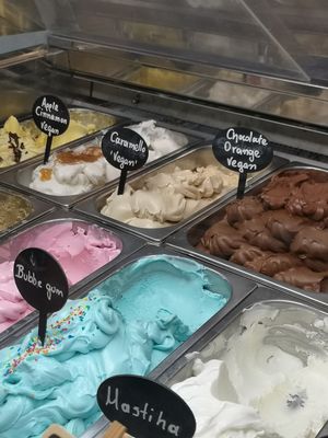 Opciones vegan at Ice Scream in Athens