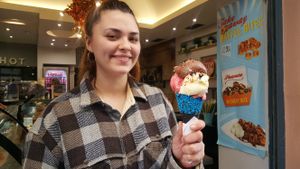 Vegan  and delicious  at Ice Scream in Athens