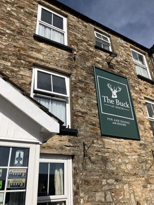 Front  at The Buck Hotel in Reeth