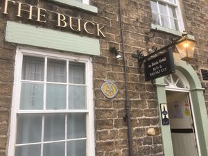 Exterior (from social media) at The Buck Hotel in Reeth