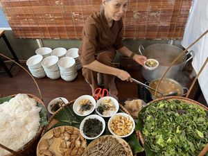 Pho buffet   at Tam An Lac - Hoan Kiem in Hanoi